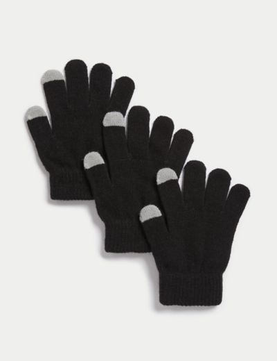 Kids' 3pk Magic Gloves